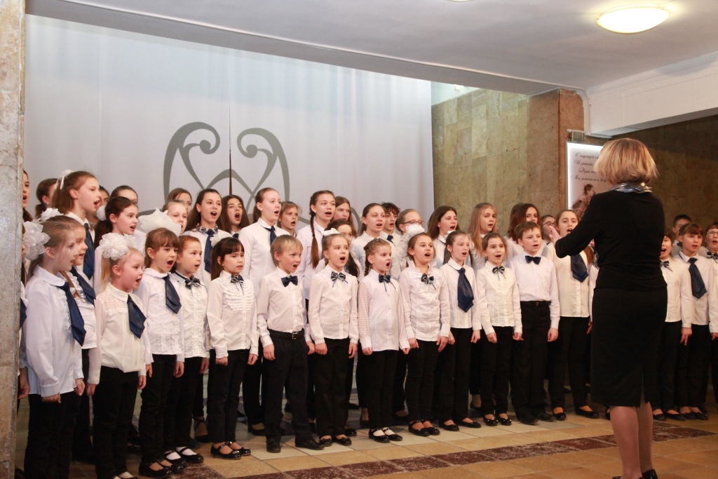 Отчётный концерт детской хоровой капеллы «Молодые голоса России»