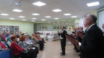 В библиотеке №9 состоялся концерт Мужской академической хоровой капеллы им. В. Датского