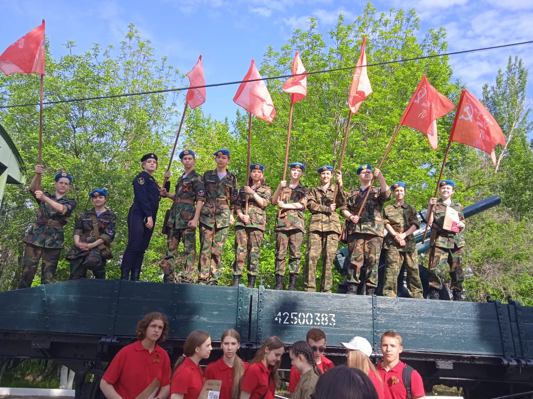Команда ВПК «Отвага приняла участие в квесте «Путь Победы» на Соколовой горе