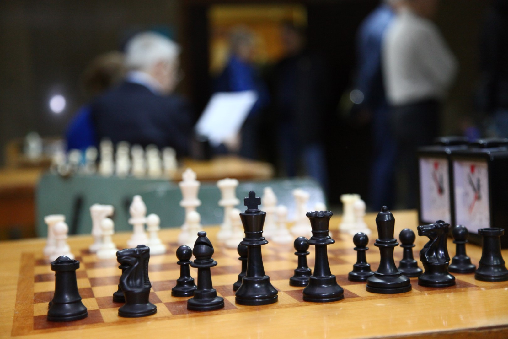 В ДК «Россия» состоялся шахматный турнир среди ветеранов