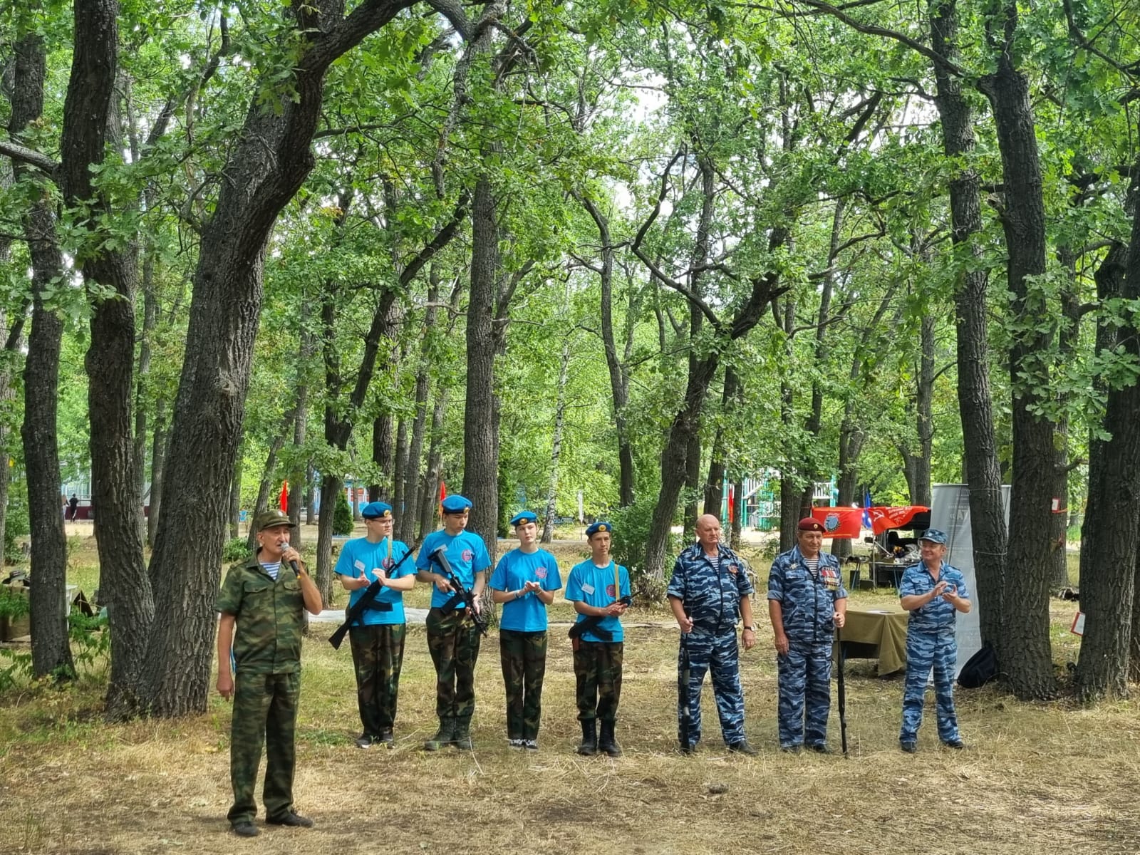 Состоялась военно-спортивная игра «Зарница» для новой смены ребят, отдыхающих в ДОЛ «Дубрава»