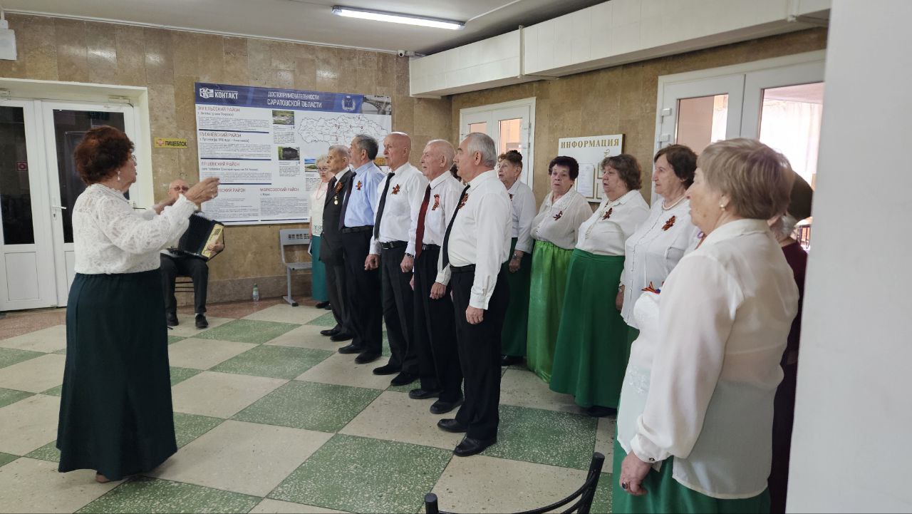 Концертная программа, приуроченная ко Дню Победы, для сотрудников и пациентов ГУЗ «Областной госпиталь для ветеранов войн»