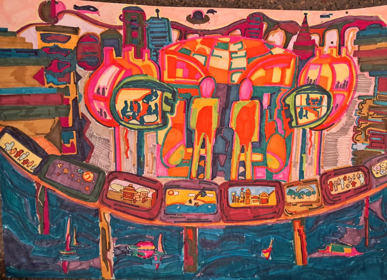 Воспитанники изостудии Дворца культуры «Россия» – среди призеров областного конкурса «Космические фантазии»!