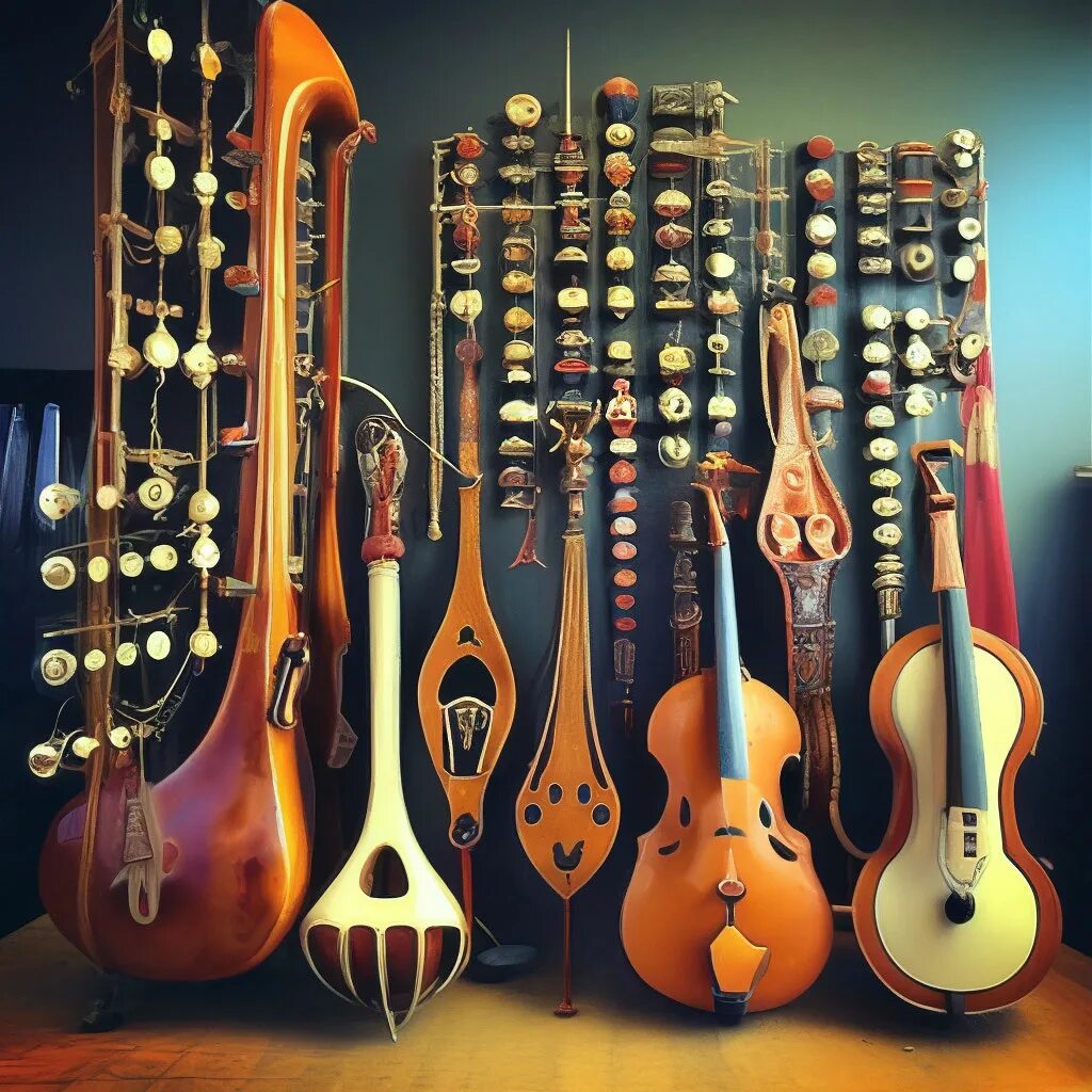 В мире отмечают день необычных музыкальных инструментов.