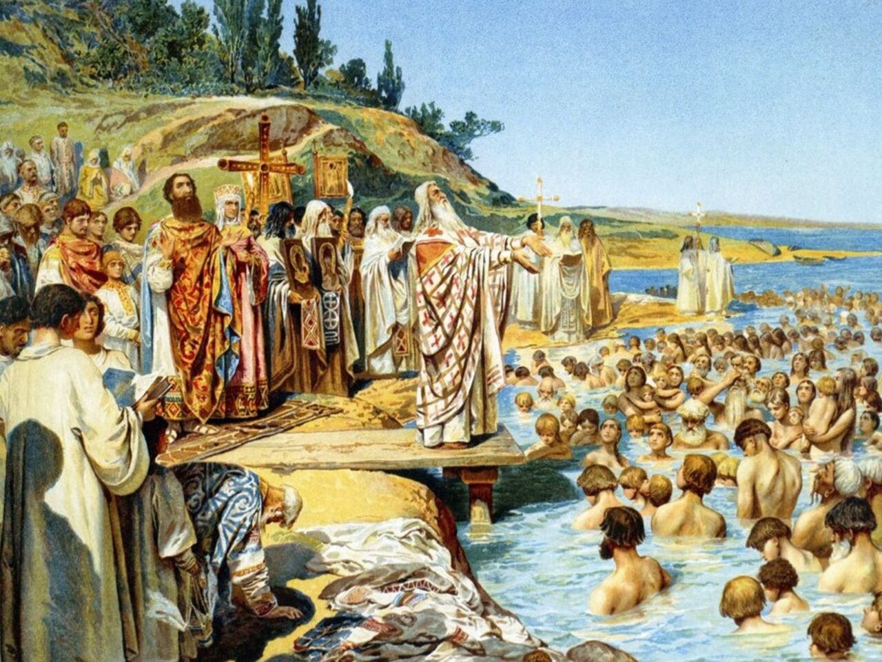 Поздравляем жителей города с Днём крещения Руси!