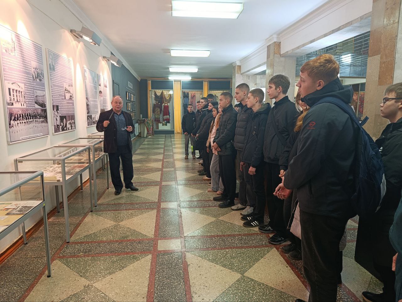 Во дворце культуры «Россия» прошёл открытый урок.