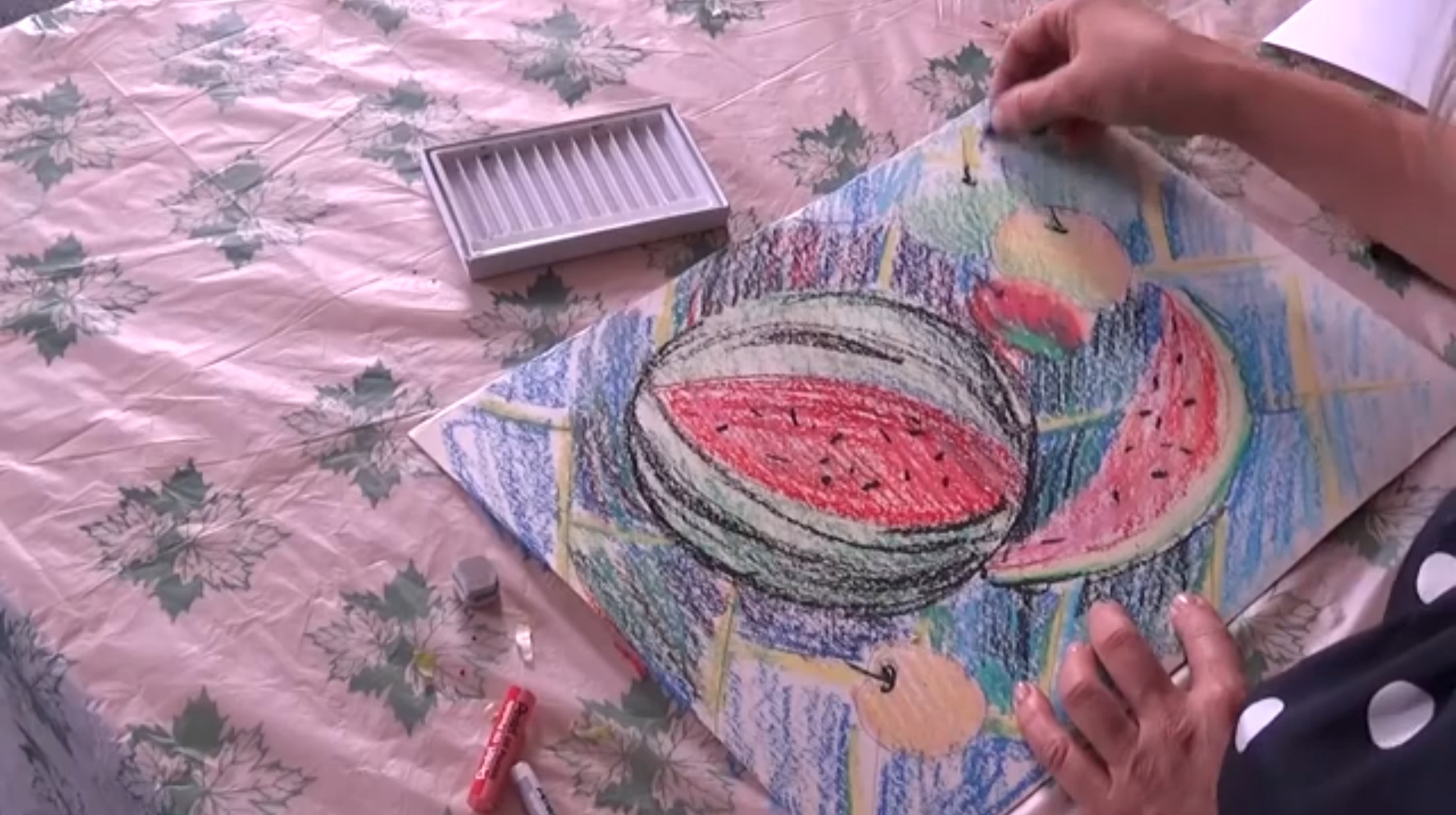 Мастер-класс: «Осенняя симфония в красках».