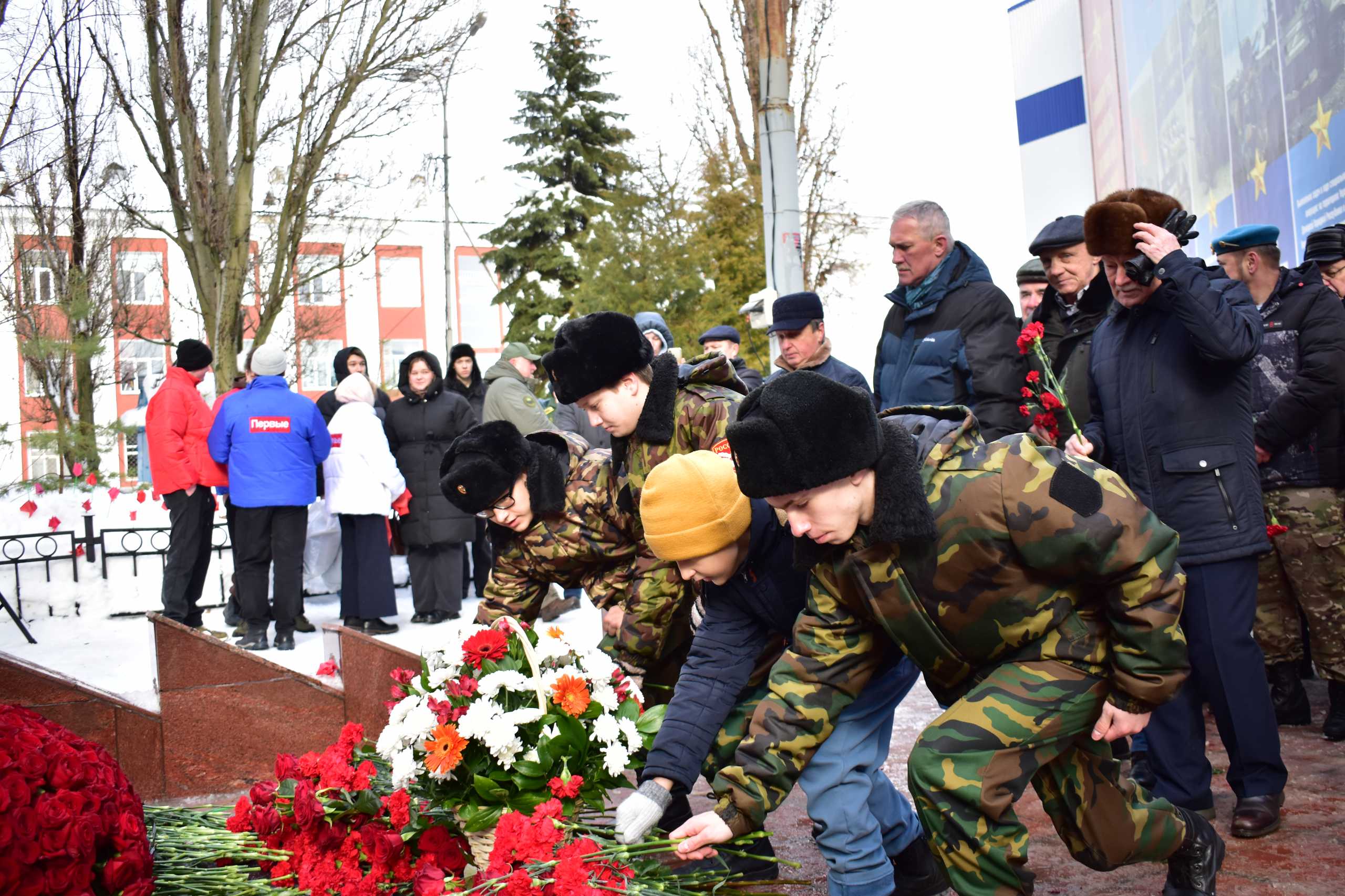 Урок памяти и мужества прошёл для воспитанников ВПК «Отвага».