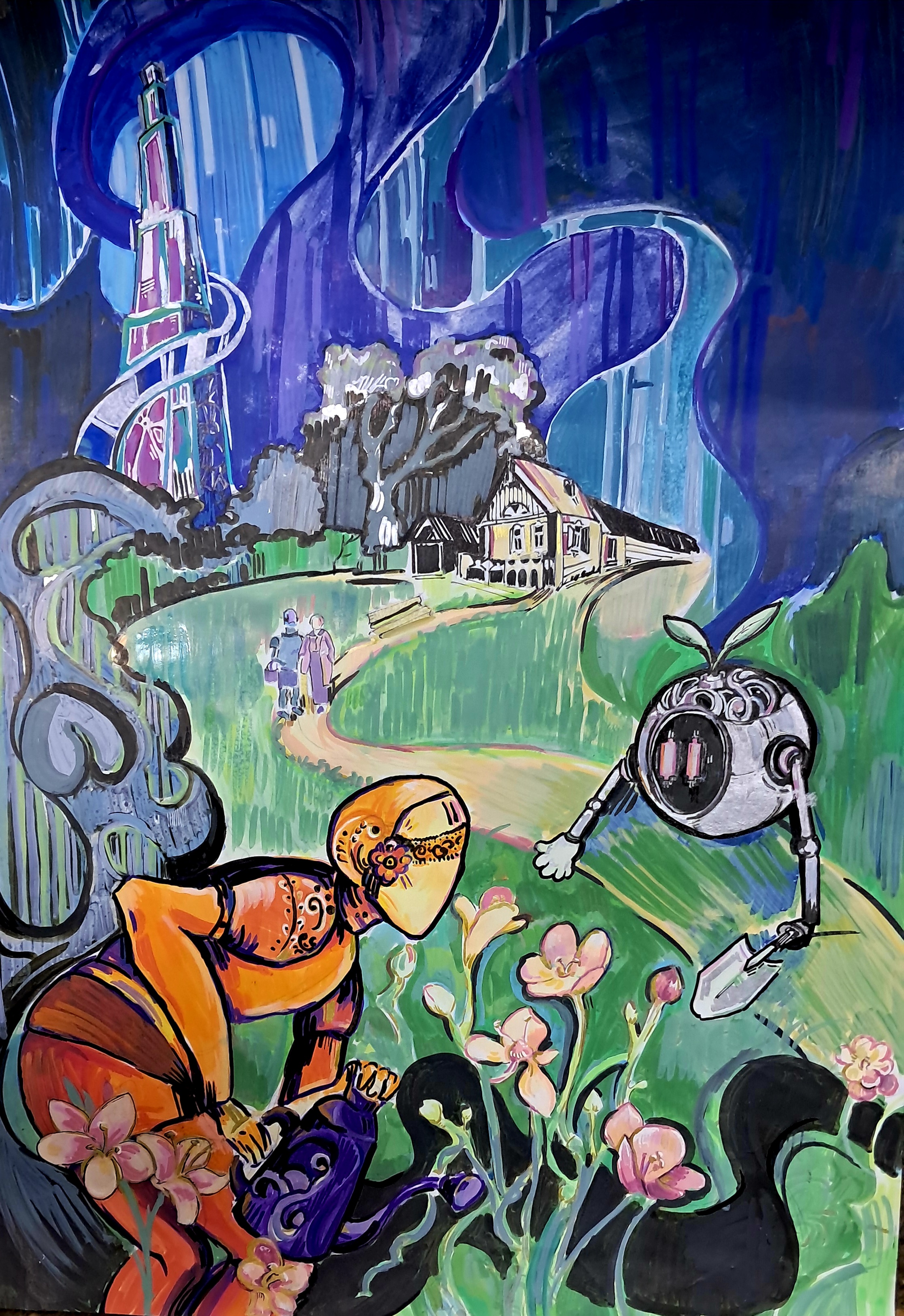 Триумф юных художников из Дворца культуры «Россия».