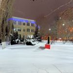 "Наша школа в зимнем убранстве"
Автор: Тюхтина Ангелина Викторовна, краеведческий клуб "Покровчане",