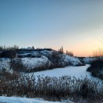 «Большой Караман подо льдом» Автор: Виктор Бабин