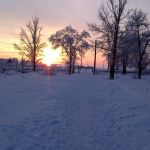 «Закат над селом»
Автор Салимова Балкия