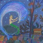 Екатерина Нилова "Русалка и дельфин"