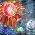 Яббарова Вероника, Саратовская область, г. Энгельс. Руководитель - Ухтина С.В. Название работы: «Солнечный день». Диплом III степени.