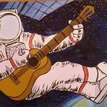 Гончарова Дарья, Саратовская область, Краснопартизанский район,
централизованная клубная система «Районный дом культуры Краснопартизанского муниципального района Саратовской области», сельский дом культуры п. Петровский. Руководитель - Карагодина В.Н., культорганизатор клубного формирования «Кисть». Название работы: «Музыка космоса». Диплом III степени.