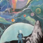 Казакова Дарья, Саратовская область, г. Пугачев, муниципальное общеобразовательное учреждение «Средняя общеобразовательная школа № 2 города Пугачева Саратовской области». Руководитель - Казакова Д.В., учитель. Название работы: «Мир глазами космонавта». Диплом III степени.