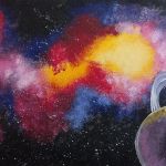 Суханов Илья, г. Саратов, Руководитель - Кулинцова М.Г. Название работы: «Галактика». Диплом II степени.