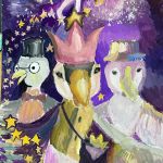 Пароникян Мери, Саратовская область, г. Энгельс. Руководитель -Шамина И.С. Название работы: «Звездные посланники». Диплом III степени.