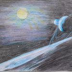 Заньчева Милана, Саратовская область, с. Подстепное. Руководитель - Красикова Т.В. Название работы: «Дорога в космос». Диплом III степени.