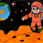 Косолапов Михаил, Саратовская область, г. Красноармейск. Руководитель - Вершкова Е.В. Название работы: «Буду космонавтом». Диплом III степени.