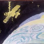 Воинкова Светлана, Саратовская область, Красноармейский район, ж/д ст. Паницкая. Руководитель - Воинкова Н.Н. Название работы: «Странники космоса». Диплом III степени.