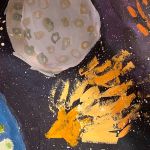 Хакимов Егор, г. Саратов, студия изобразительного искусства «Эскиз». Руководитель - Неклюдов М.Ю. Название работы: «Галактика».Диплом III степени.