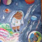 Чиркова Диана, Саратовская область, г. Энгельс. Руководитель - Ухтина С.В. Название работы: «Фантазии капибара». Диплом III степени.