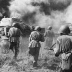 Ñîâåòñêèå òàíêè àòàêóþò. Ðàéîí Ïðîõîðîâêè. 12. èþëÿ 1943 ã.